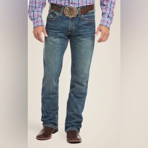 MENS ARIAT low rise boot cut jeans